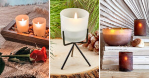 best frosted glass votive candle holders