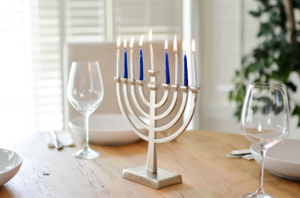 Menorah Candle Holders