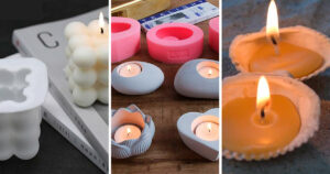 crafting your own long lasting candles with candle molds