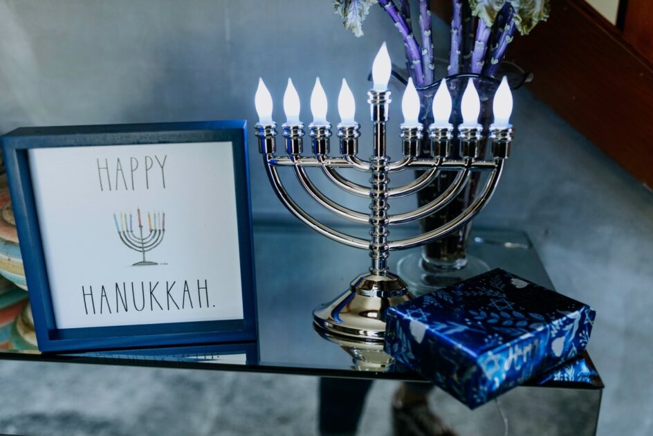 hanukkah candle holders